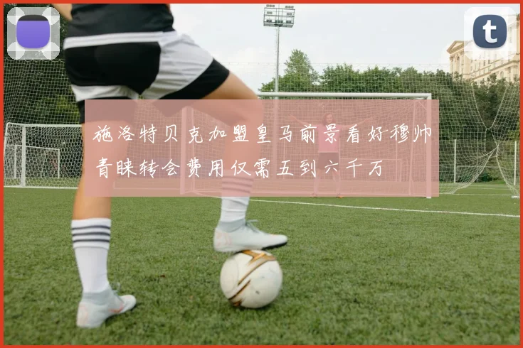 施洛特贝克加盟皇马前景看好穆帅青睐转会费用仅需五到六千万